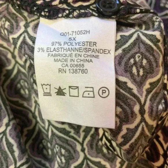 Choose Happiness Long Sleeve Lightweight Tunic Style Top - Picture 6 of 8